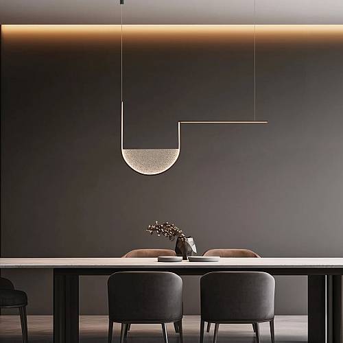 PENDANT LED LIGHT 35W 3000K,4000K BLACK-LIGHT GREY