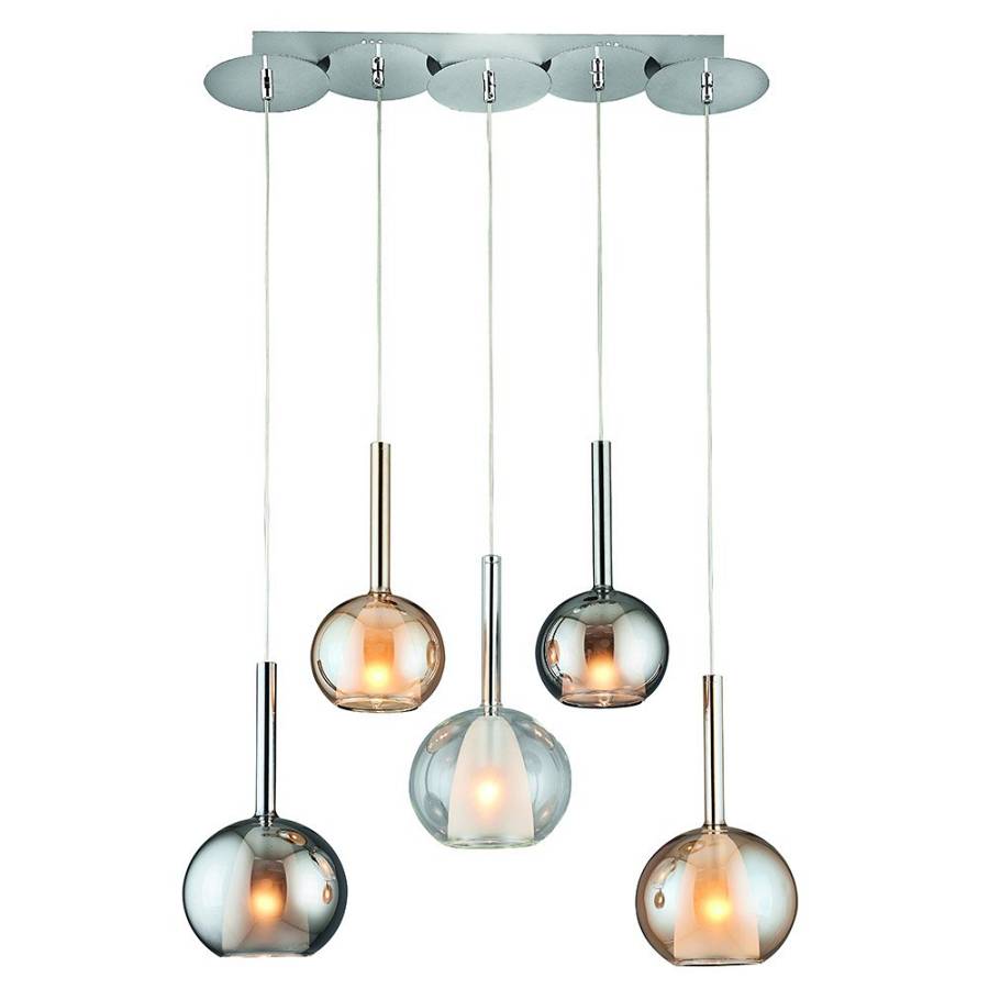 PDC 4020-5 ΦΩΤΙΣΤΙΚΟ ΡΑΓΑ ΟΡΟΦΗΣ ARlight ΜΕ ΓΥΑΛΙΝΑ ΜΕΡΗ ΣΦΑΙΡΙΚΟΥ ΣΧΗΜΑΤΟΣ (5 ΛΑΜΠΤΗΡΕΣ)