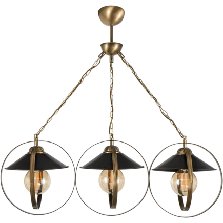 PDT 2062-3 ΚΡΕΜ. 3/Φ ΔΥΟ ΜΕΤΑΛΛΙΚΟΙ ΚΥΚΛΟΙ ΣΥΝΔΥΑΣΜΟΣ ΜΕ ΚΑΜΠΑΝΑ