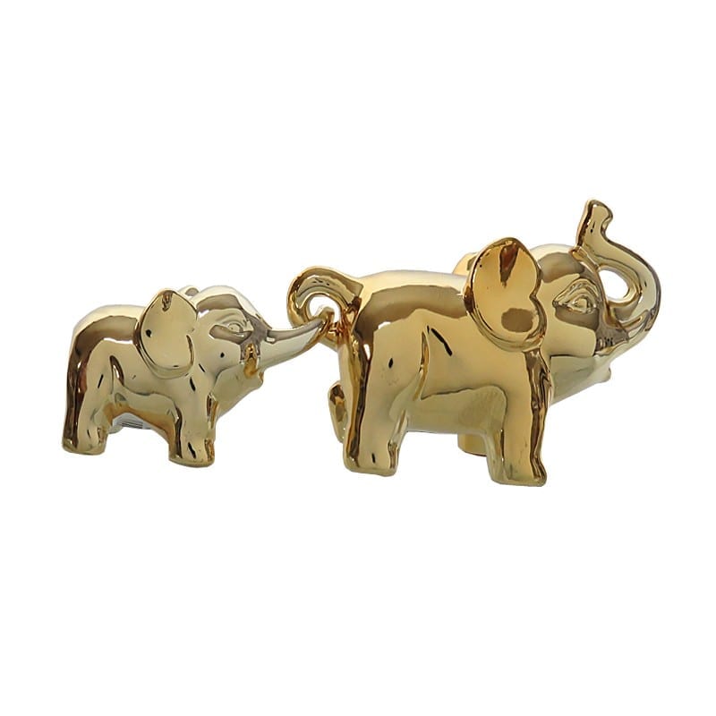 ΔΙΑΚΟΣΜΗΤΙΚΑ ΕΛΕΦΑΝΤΑΚΙΑ ΚΕΡΑΜΙΚΑ ΣΕΤ 2ΤΕΜ