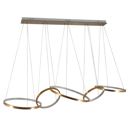 PDC 683-5 GD ΚΡΕΜΑΣΤΟ ΧΡΥΣΟ LED ΚΥΚΛΟΙ