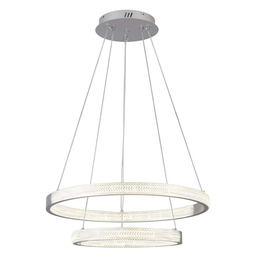 ΠΟΛΥΦΩΤΟ-ΚΡΕΜΑΣΤΟ ΦΩΤΙΣΤΙΚΟ LED-ΚΩΔ. D88070/2-SLV