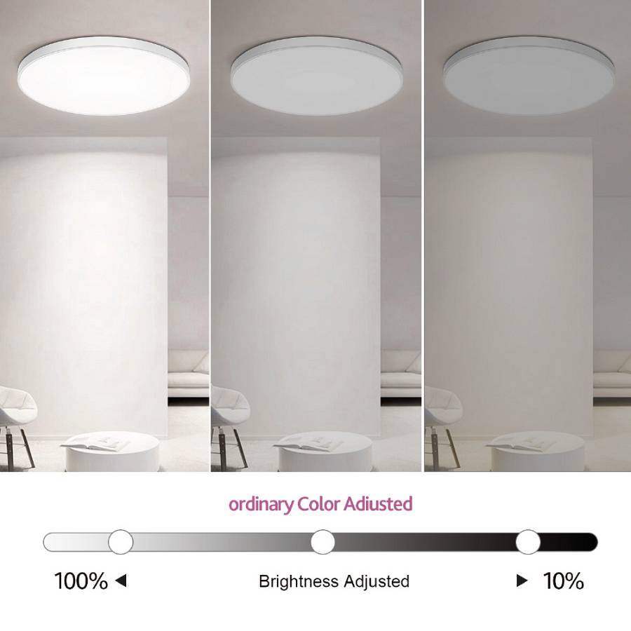 Πλαφονιέρα οροφής LED 48W RGBW (w/ controller) D:37.5cm (42029)