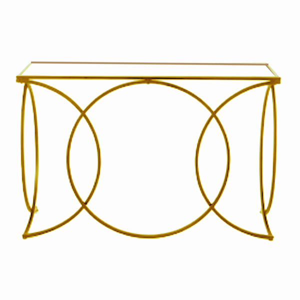 ΚΟΝΣΟΛΑ ΜΕΤΑΛΛΙΚΗ ΜΕ ΚΑΘΡΕΦΤΗ