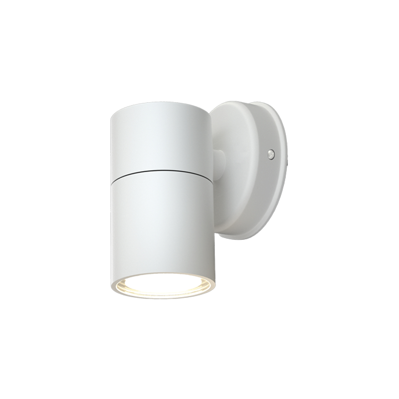 it-Lighting Eklutna 1xGU10 Outdoor Wall Lamp White D:11.3cmx11.3cm (80200524)