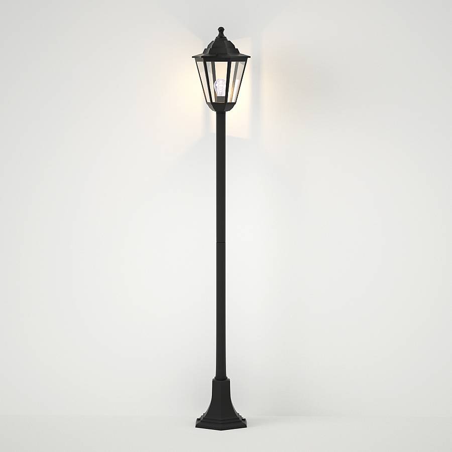 it-Lighting Redfish 1xE27 Outdoor Pole Light Black D:120cmx21.6cm (80500214)