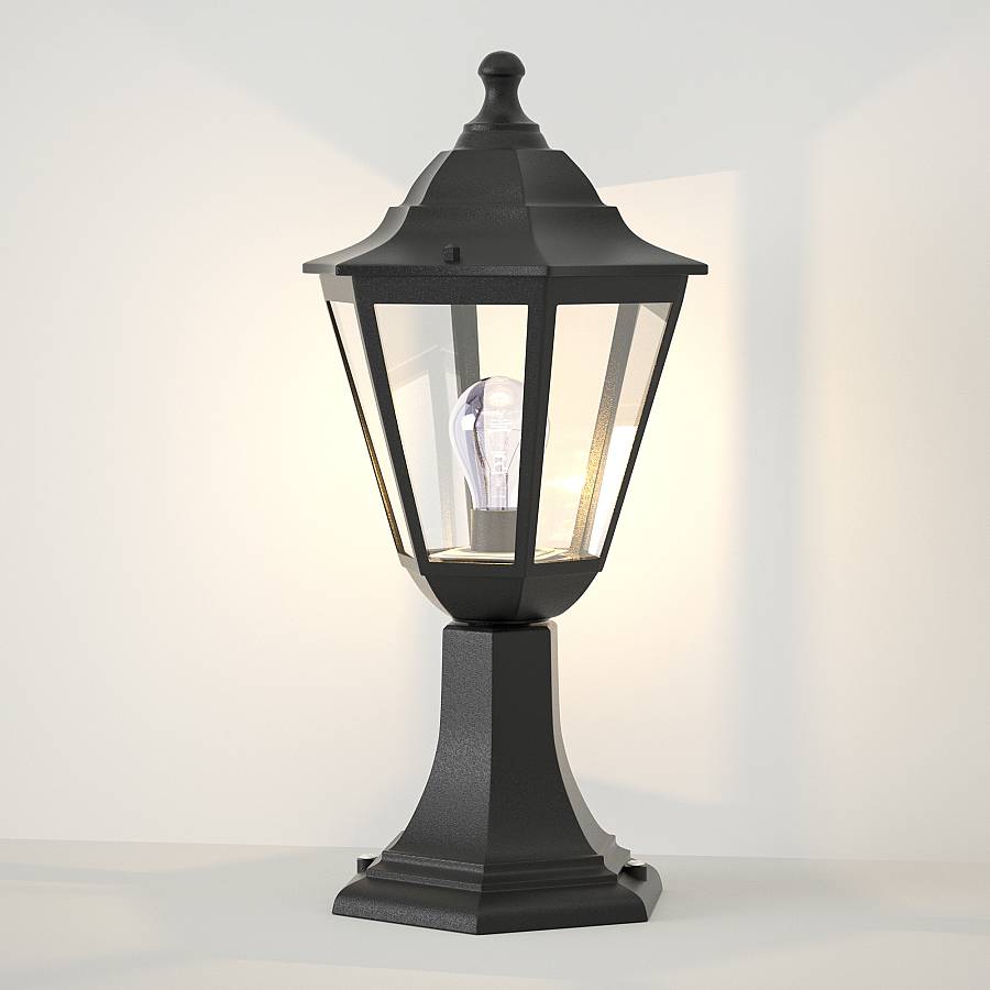 it-Lighting Redfish 1xE27 Outdoor Stand Light Black D:41.6cmx21.6cm (80400314)