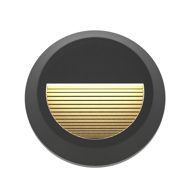 it-Lighting Maroon LED 2W 3CCT Outdoor Wall Lamp Anthracite D:15cmx2.7cm (80201640)