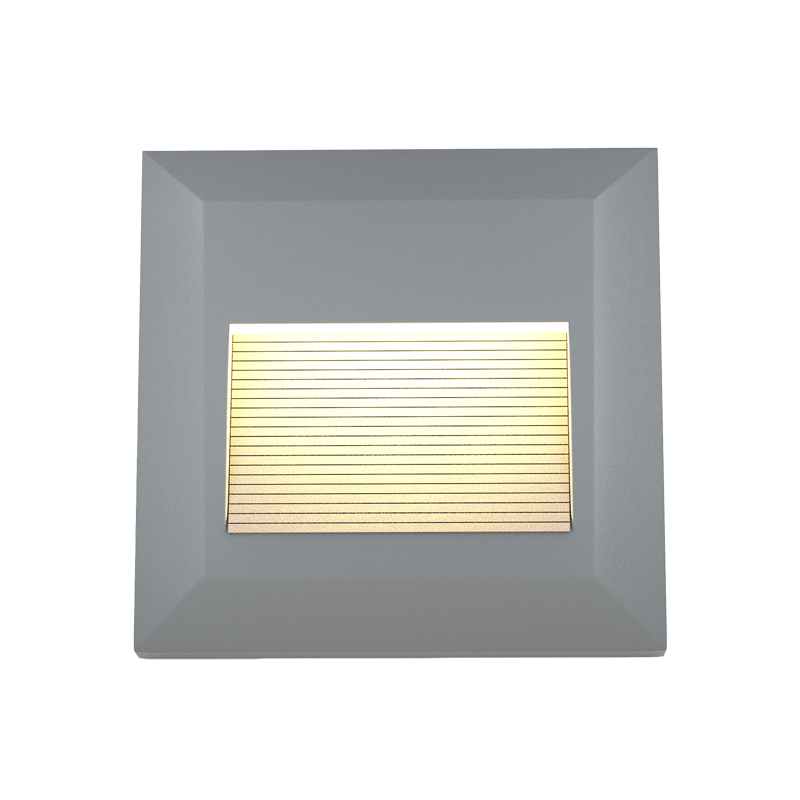 it-Lighting Salmon LED 2W 3CCT Outdoor Wall Lamp Grey D:12.4cmx12.4cm (80201830)