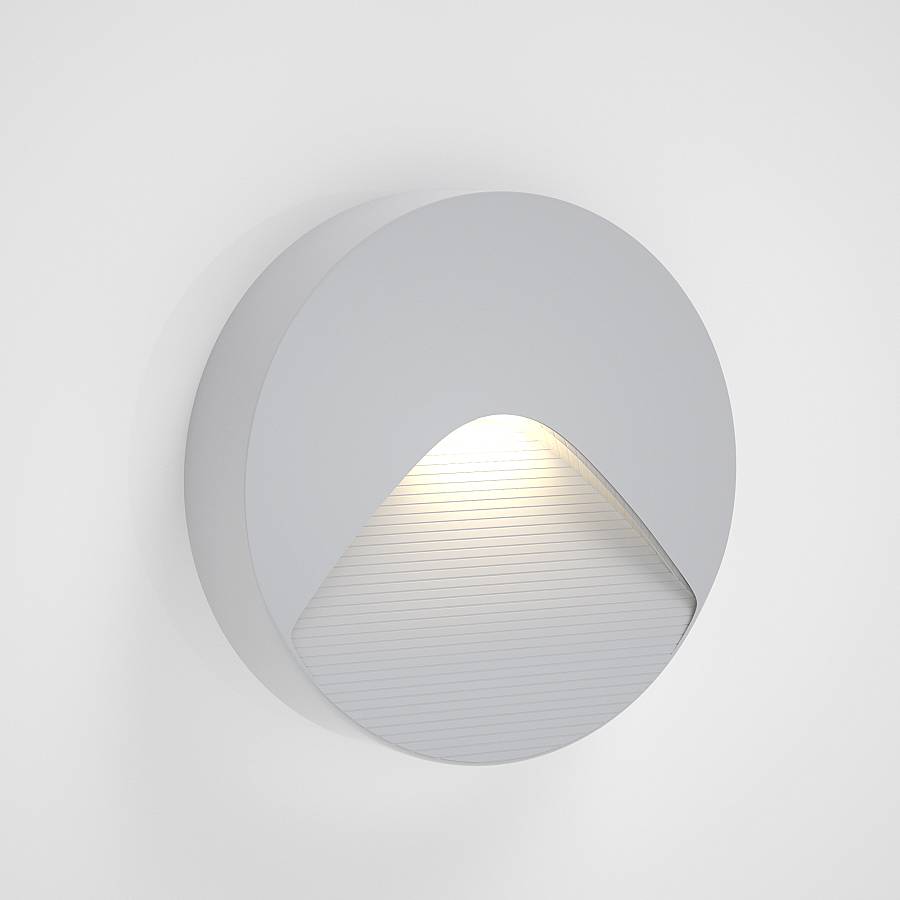 it-Lighting Horseshoe LED 2W 3CCT Outdoor Wall Lamp Grey D:12.8cmx3cm (80201930)