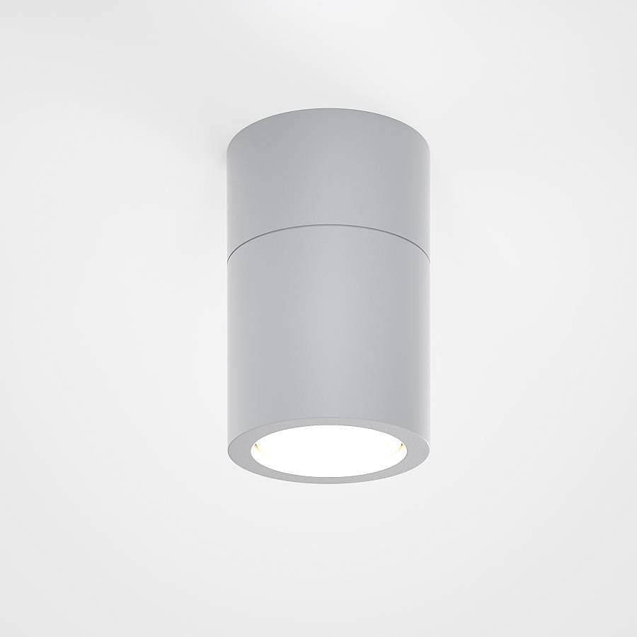it-Lighting Chelan 1xGU10 Outdoor Ceiling Down Light Grey D:10.3cmx6cm (80300134)