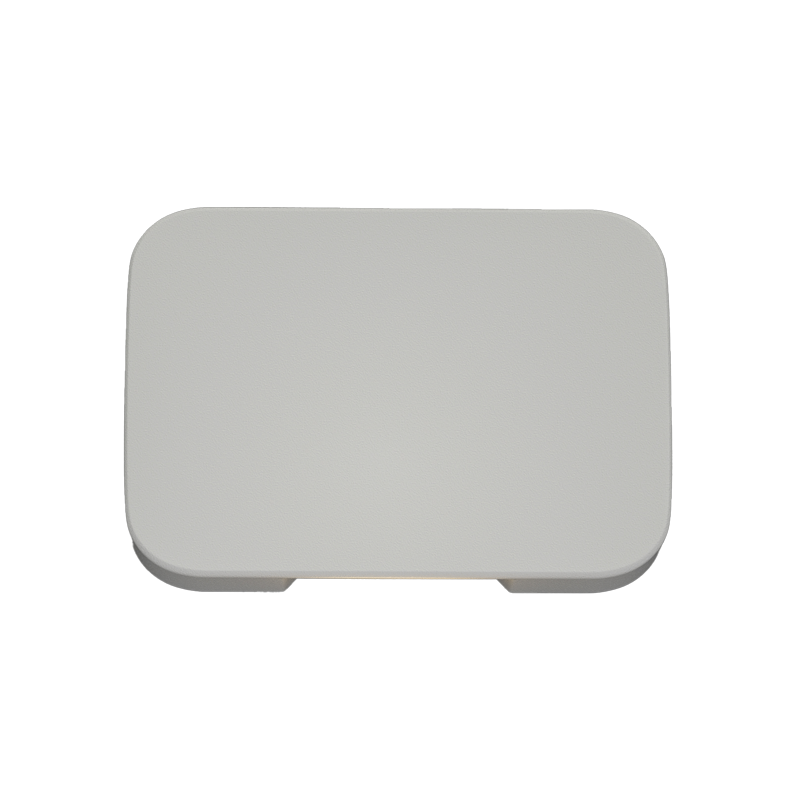 it-Lighting Silver LED 1W 3000K Outdoor Wall Lamp White D:5cmx7cm (80202420)