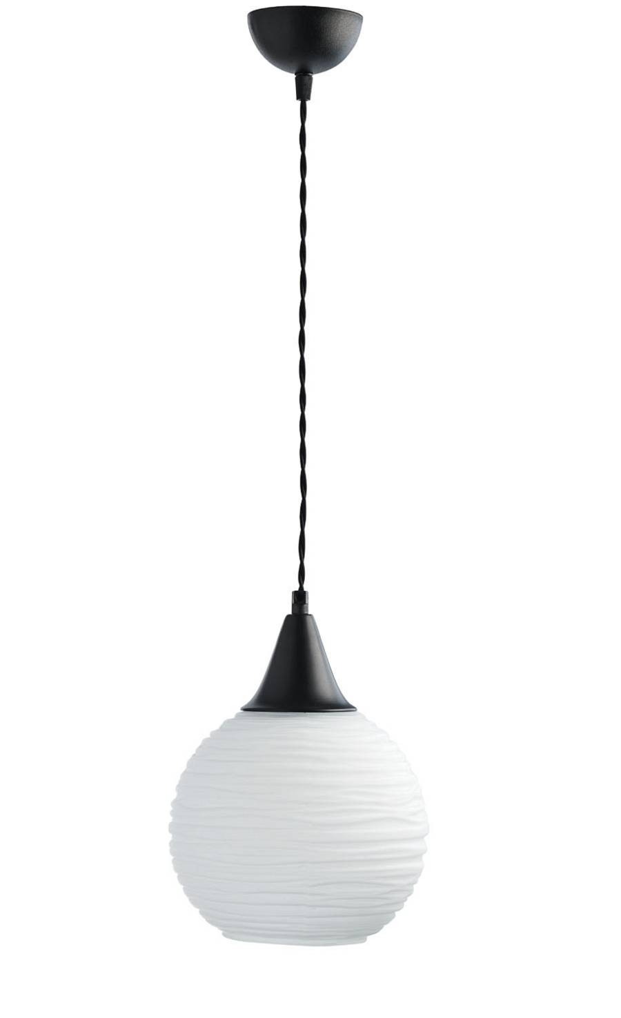 Φωτιστικό μονόφωτο γυαλί λευκό Ε27 Φ20