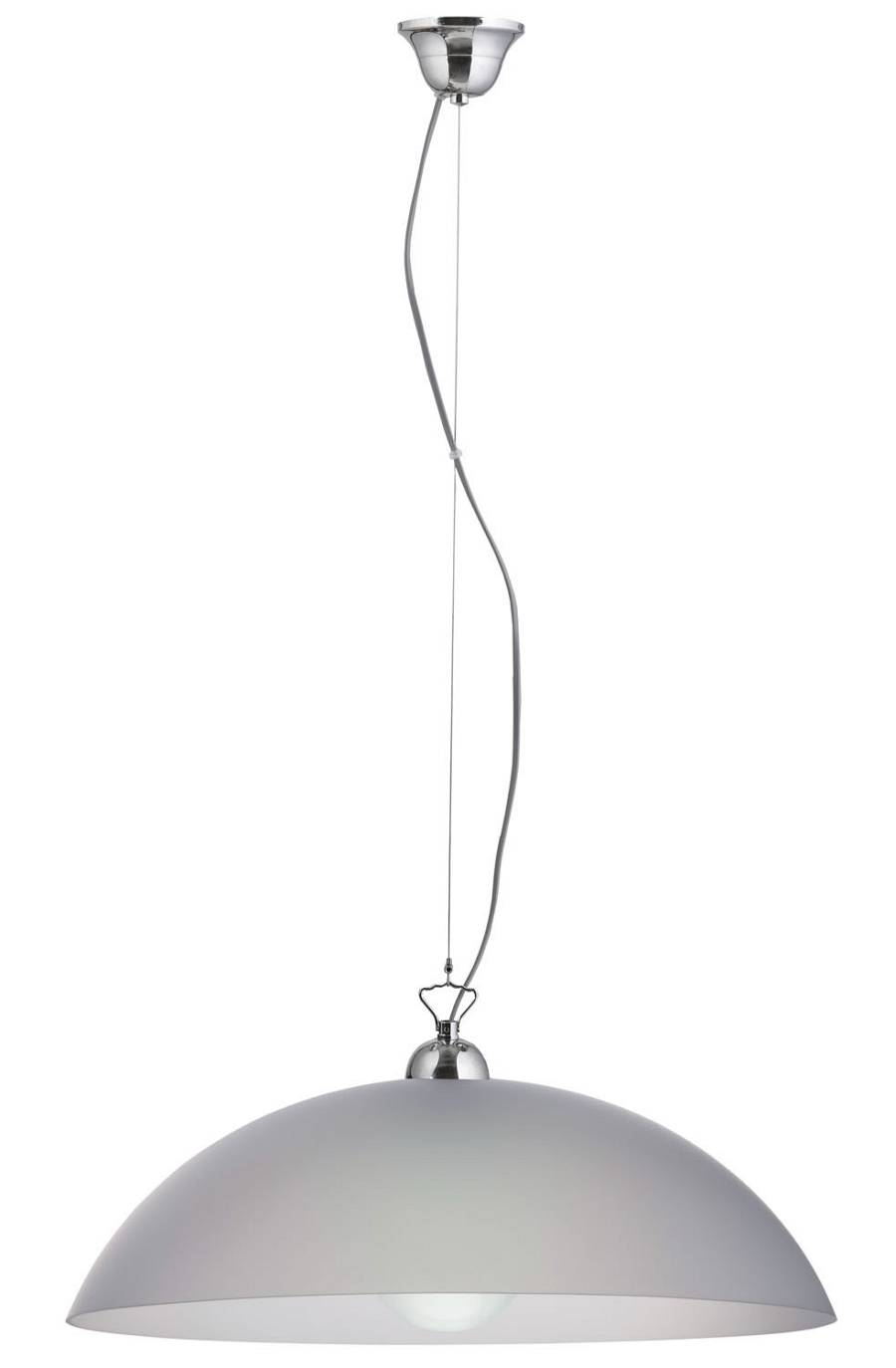 Φωτιστικό μονόφωτο Plexiglass λευκό σατινέ Ε27 Φ40