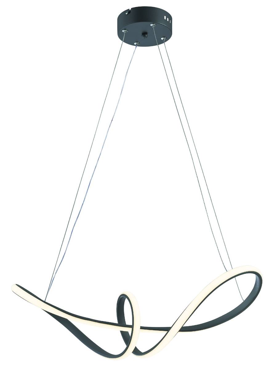 Φωτιστικό Πολύφωτο led γραφίτης 4000Κ 42w