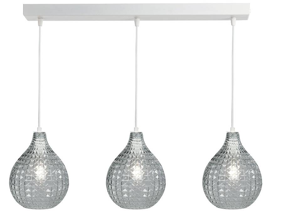 Φωτιστικό Πολύφωτο 3φ Μέταλλο/Γυαλί Ε27