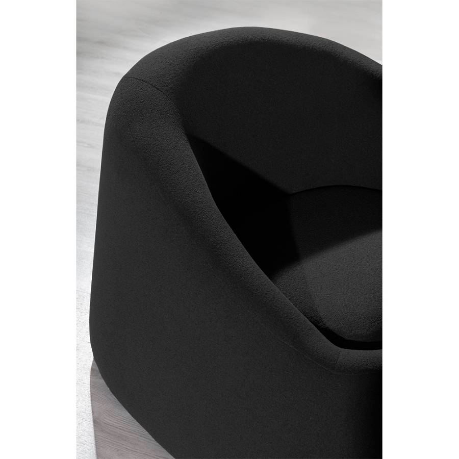 PUFFY ΠΟΛΥΘΡΟΝΑ ΓΚΡΙ ΣΚΟΥΡΟ 95x93xH79cm