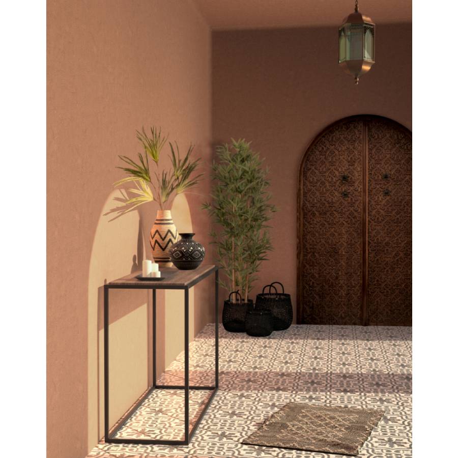 FADE ΔΙΣΚΟΣ ΑΛΟΥΜΙΝΙΟ ΜΑΥΡΟ 40x17xH2cm