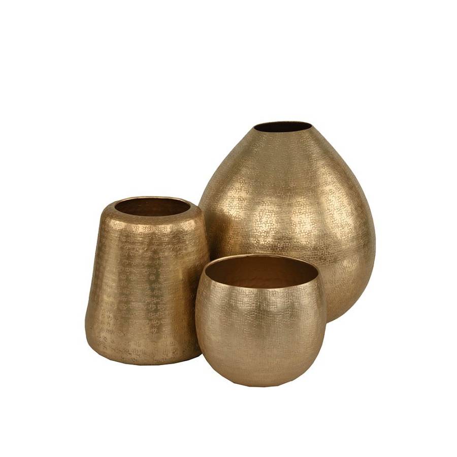 OSCAR ΒΑΖΟ ΑΛΟΥΜΙΝΙΟ ΣΑΜΠΑΝΙ D17,5xH18cm