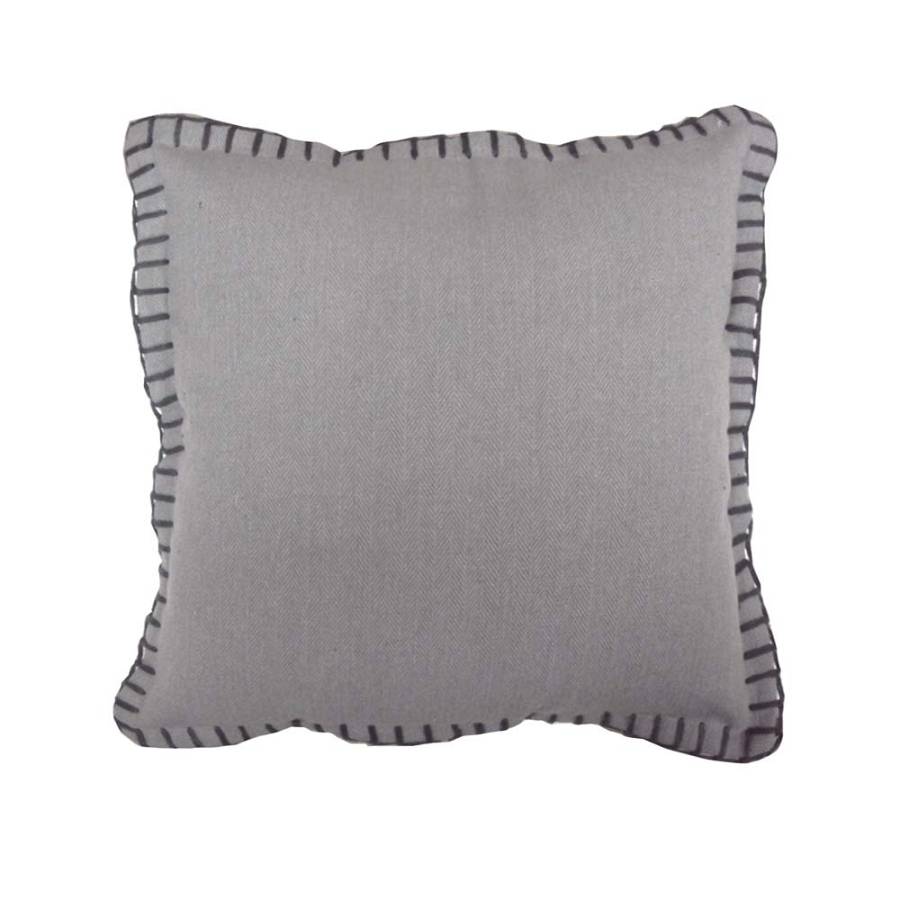 FILO ΔΙΑΚΟΣΜΗΤΙΚΟ ΜΑΞΙΛΑΡΙ ΥΦΑΣΜΑ ΓΚΡΙ 45x45