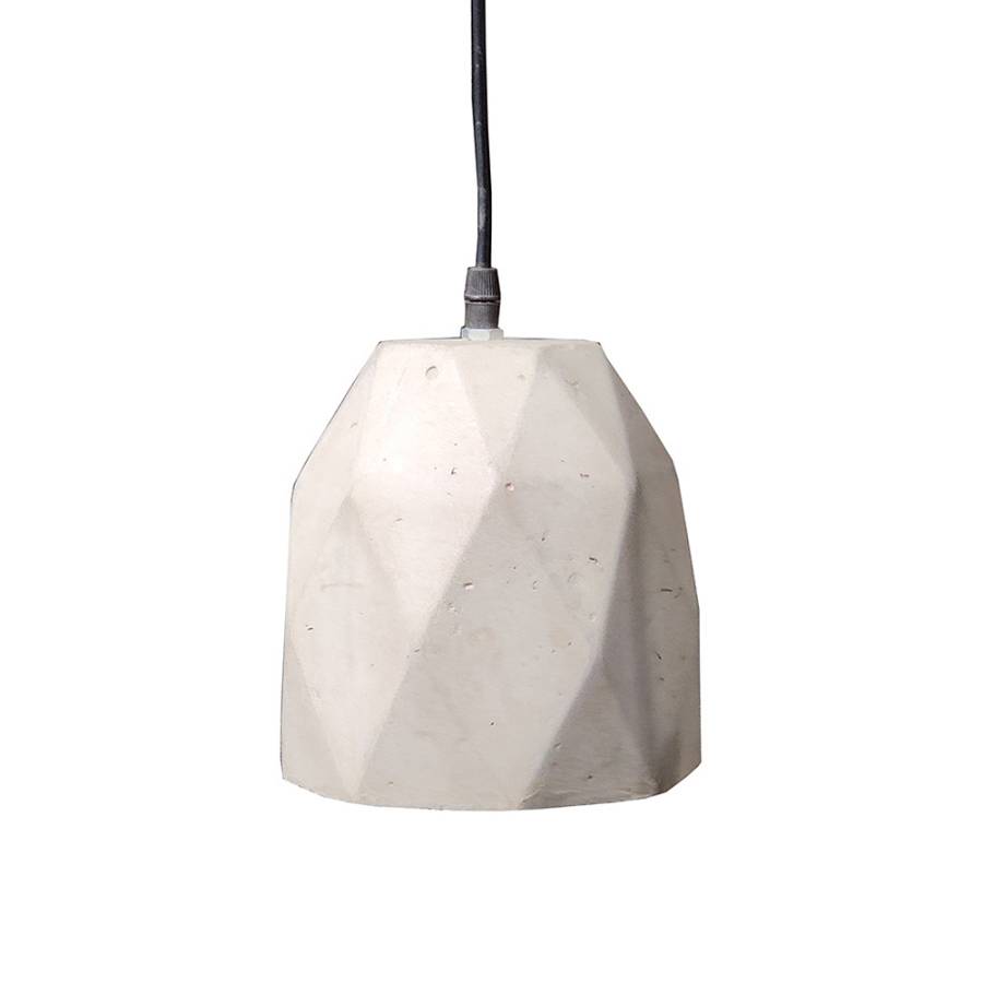 ALBA ΦΩΤΙΣΤΙΚΟ ΟΡΟΦΗΣ ΤΣΙΜΕΝΤΟ ΓΚΡΙ D15xH16cm