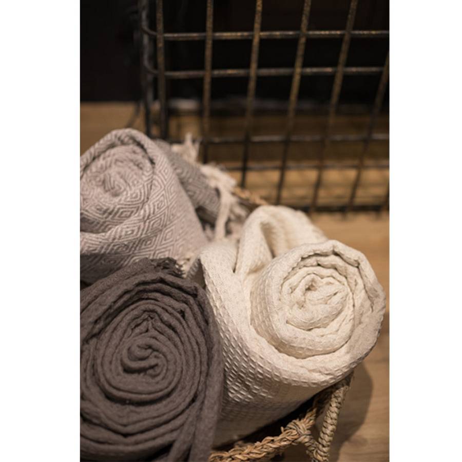 PIQUE ΡΙΧΤΑΡΙ ΒΑΜΒΑΚΙ POLYESTER ΚΑΦΕ 180x240cm