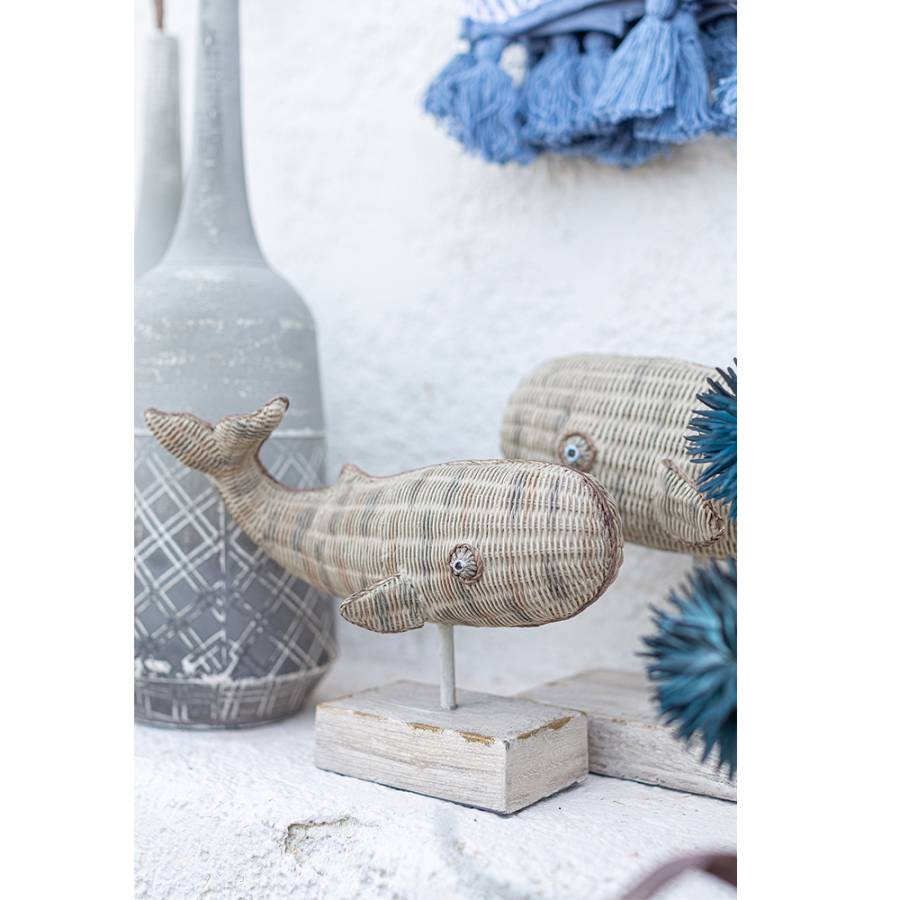 JE VEUX DECO ΦΑΛΑΙΝΑ POLYRESIN ΚΑΦΕ 34,5x16,5xH27cm