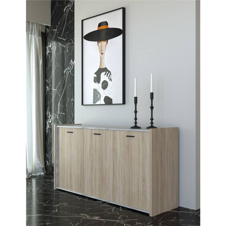 NIO ΚΗΡΟΠΗΓΙΟ ΑΛΟΥΜΙΝΙΟ ΜΑΥΡΟ D13xH34cm