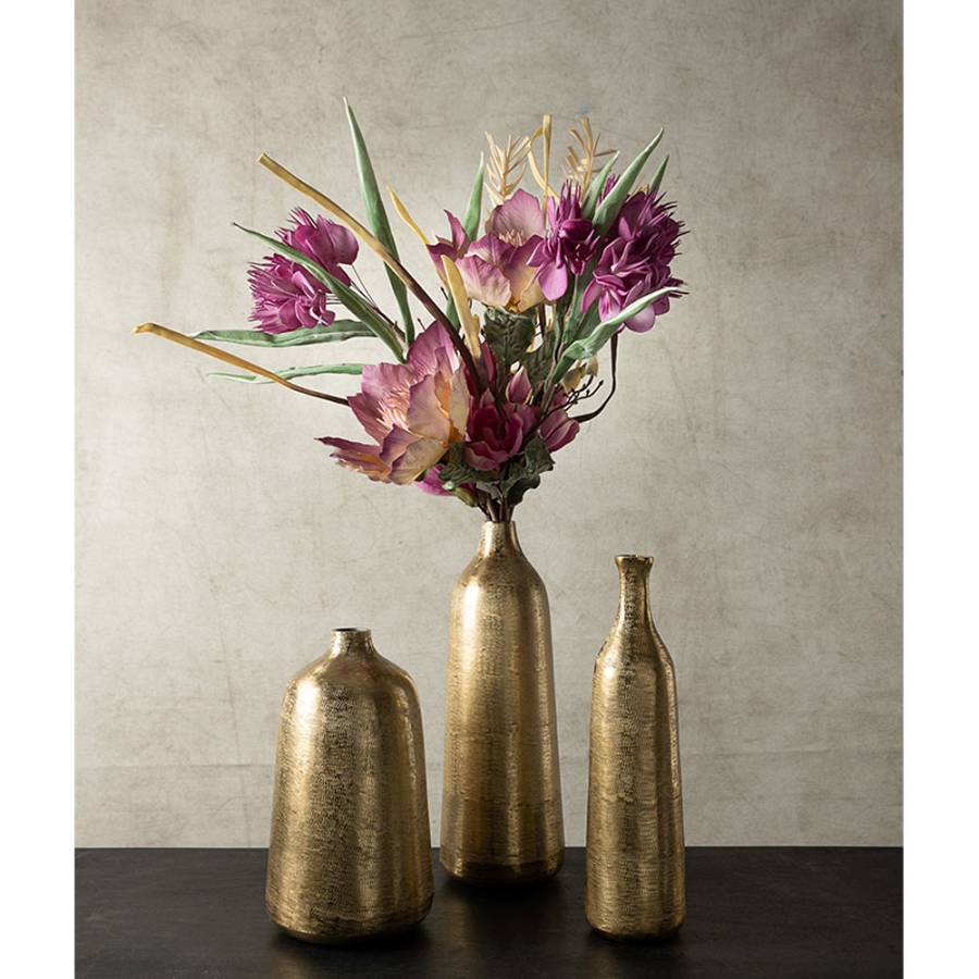 DAZZLE ΜΠΟΥΚΑΛΑ ΑΛΟΥΜΙΝΙΟ ΧΡΥΣΟ D10xH38cm