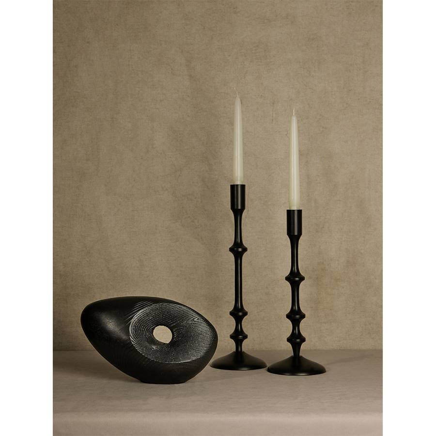 BAAL DECO POLYRESIN ΜΑΥΡΟ 28x11,5xH17cm