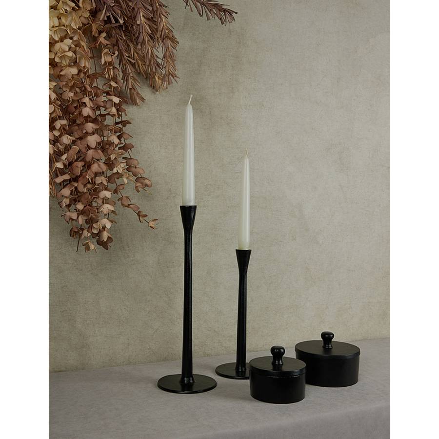 LYSE ΚΗΡΟΠΗΓΙΟ ΑΛΟΥΜΙΝΙΟ ΜΑΥΡΟ D13xH48cm