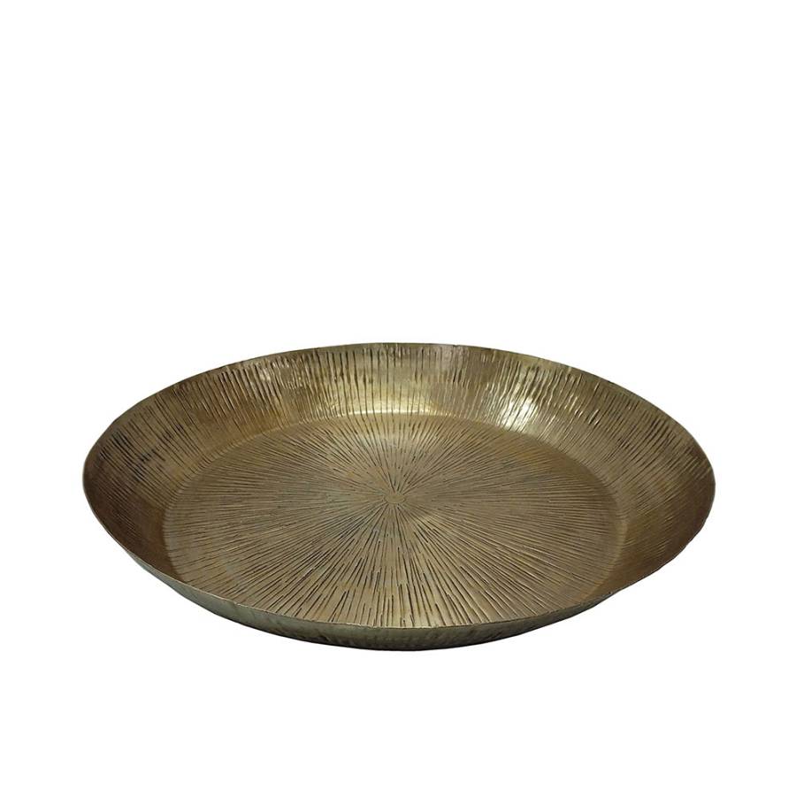 ERDUS ΔΙΣΚΟΣ ΑΛΟΥΜΙΝΙΟ ΧΡΥΣΟ D46xH6,5cm