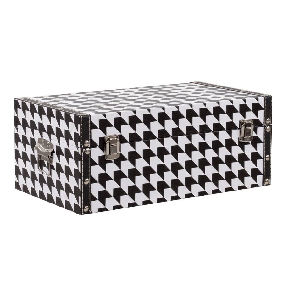 FERRE ΜΠΑΟΥΛΑ SET 4ΤΕΜ ΜΑΥΡΟ ΛΕΥΚΟ 64-56-48-40x40-34-28-20xH40-32-23-16cm