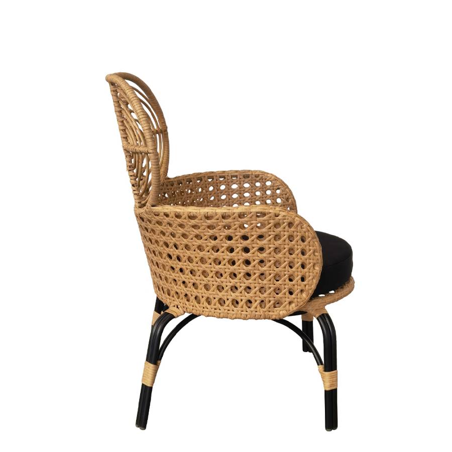 LOOM ΠΟΛΥΘΡΟΝΑ ΦΥΣΙΚΟ 65x69xH94cm