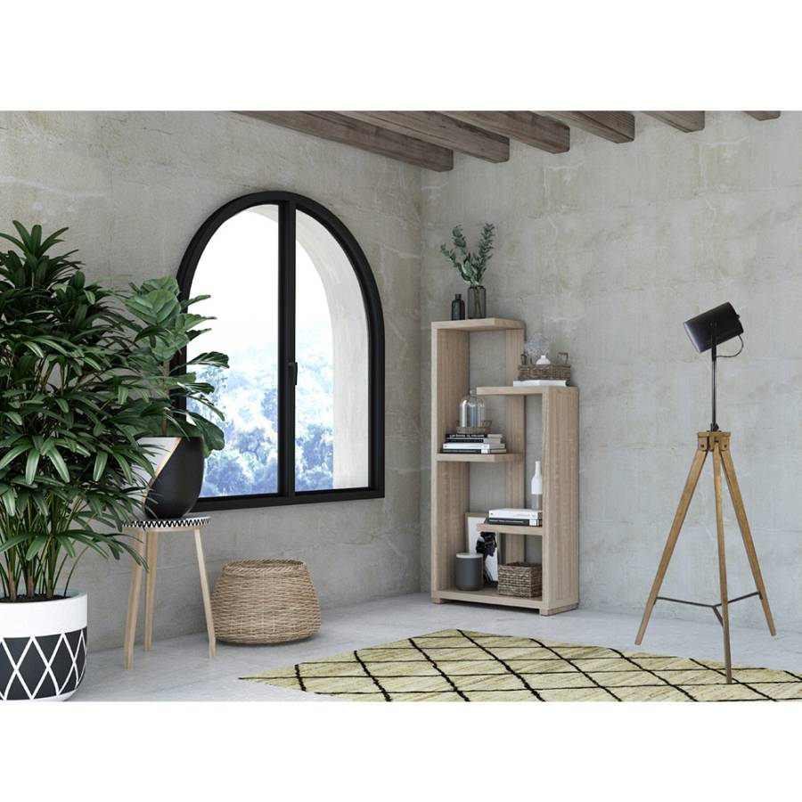 MEZZO ΒΙΒΛΙΟΘΗΚΗ SONOMA 79x29xH160cm