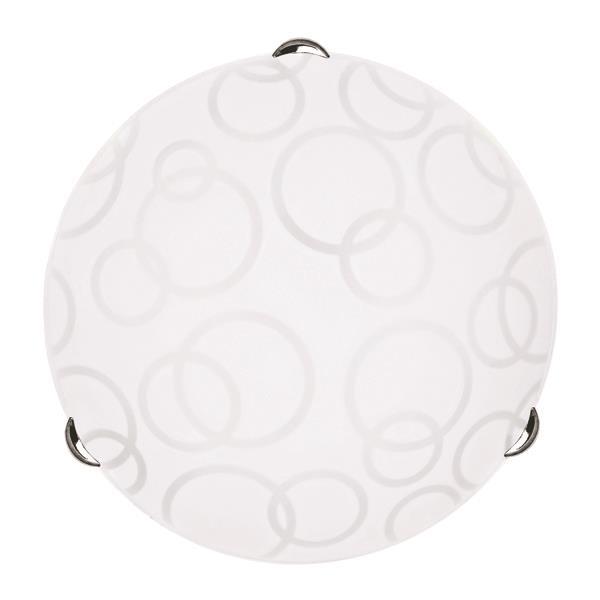 ΠΛΑΦΟΝΙΕΡΑ ΤΟΙΧΟΥ LEIA Φ40 2ΧΕ27 ΛΕΥΚΟ/ ΝΙΚΕΛ