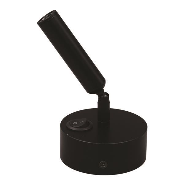 ΣΠΟΤ ΕΞΩΤΕΡΙΚΟ ΚΙΝΗΤΟ ARISTON 2 3W LED 3000K ΜΑΥΡΟ PLUS