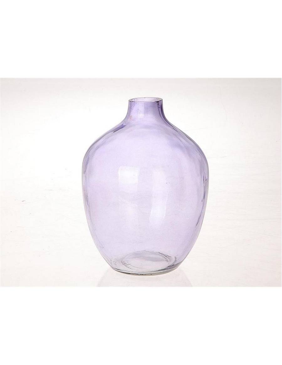 Βάζο γυαλ.Flashy λιλά 18Χ24