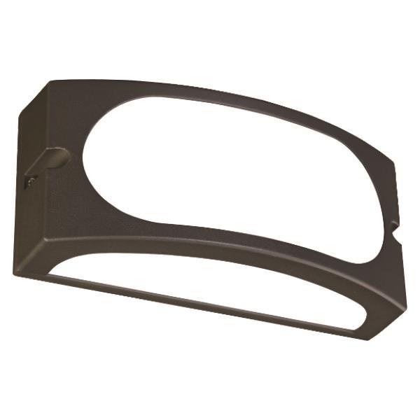 ΑΠΛΙΚΑ ΤΟΙΧΟΥ LM05 ΟΒΑΛ E27 MAX 10W LED 220x85x100 IP54 ΜΑΥΡΗ PRO