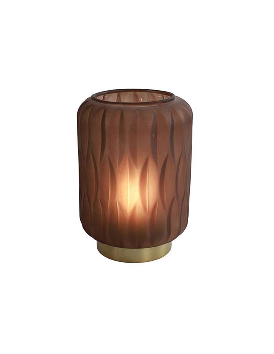 Φωτιστικό επιτρ.Marina καφέ μπατ.13,5Χ19,5