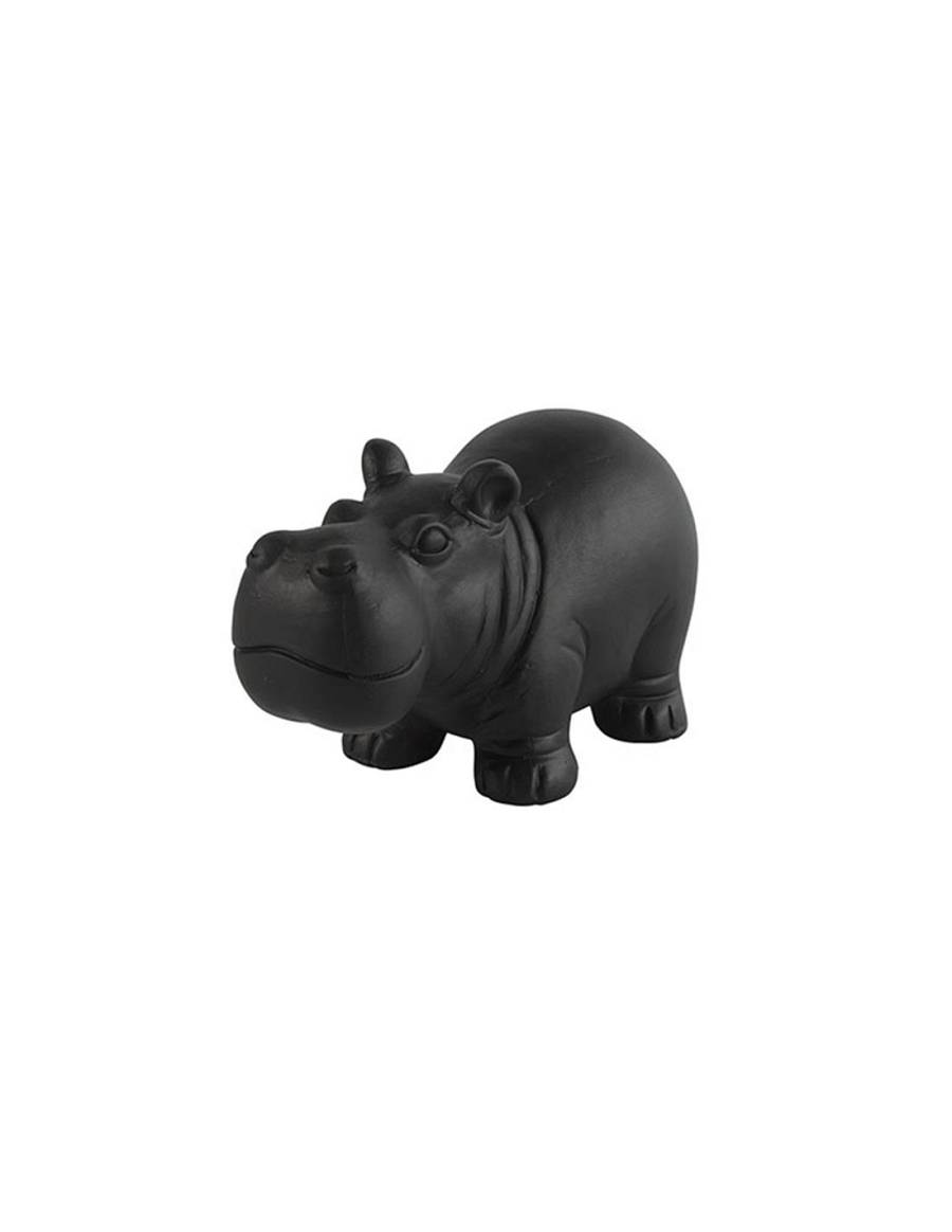 Ιπποποταμος κεραμ.μαύρος 19Χ9Χ11