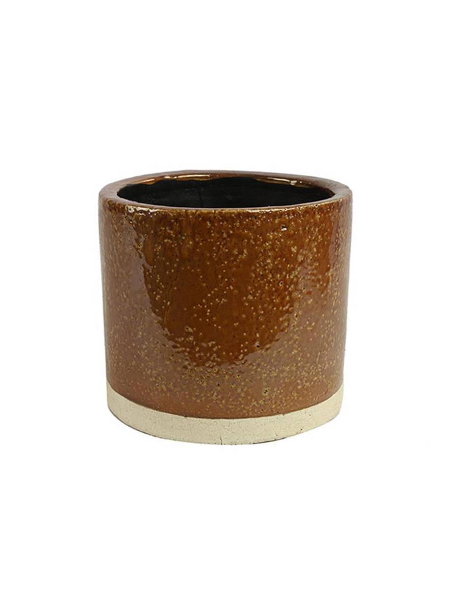 Κασπώ κεραμ.καφέ Φ18Χ17