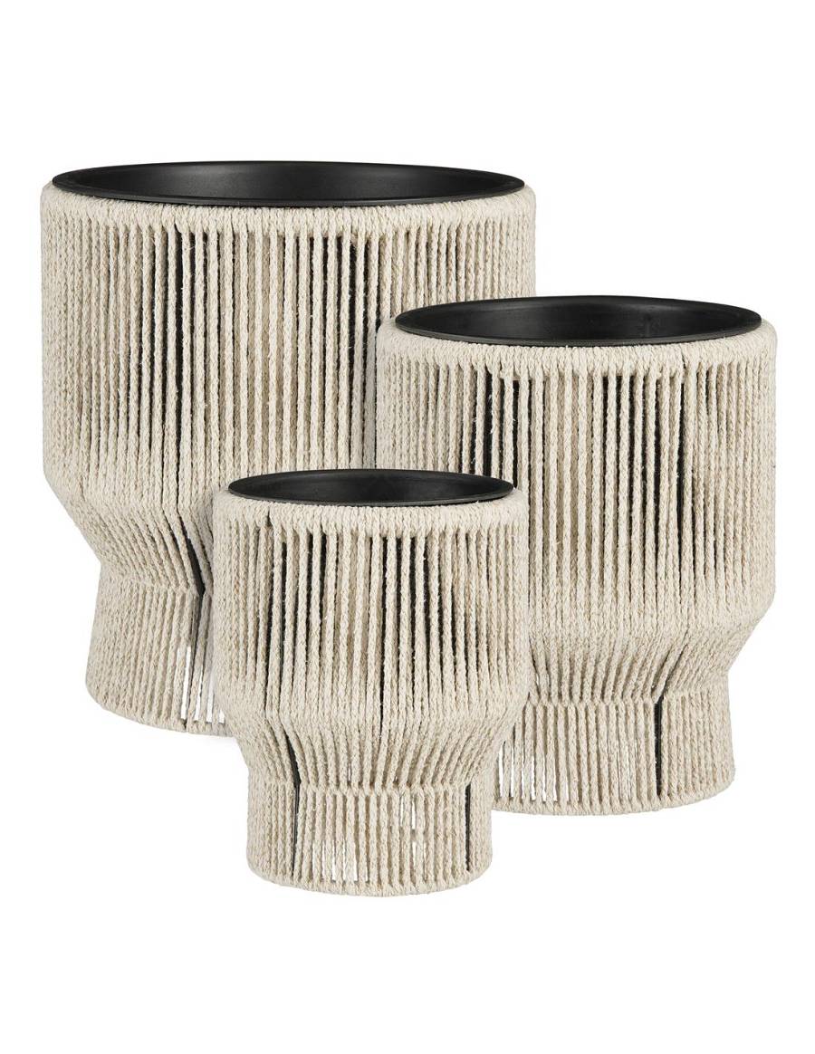 Κασπώ μεταλ.Merida εκρού raffia 28X33