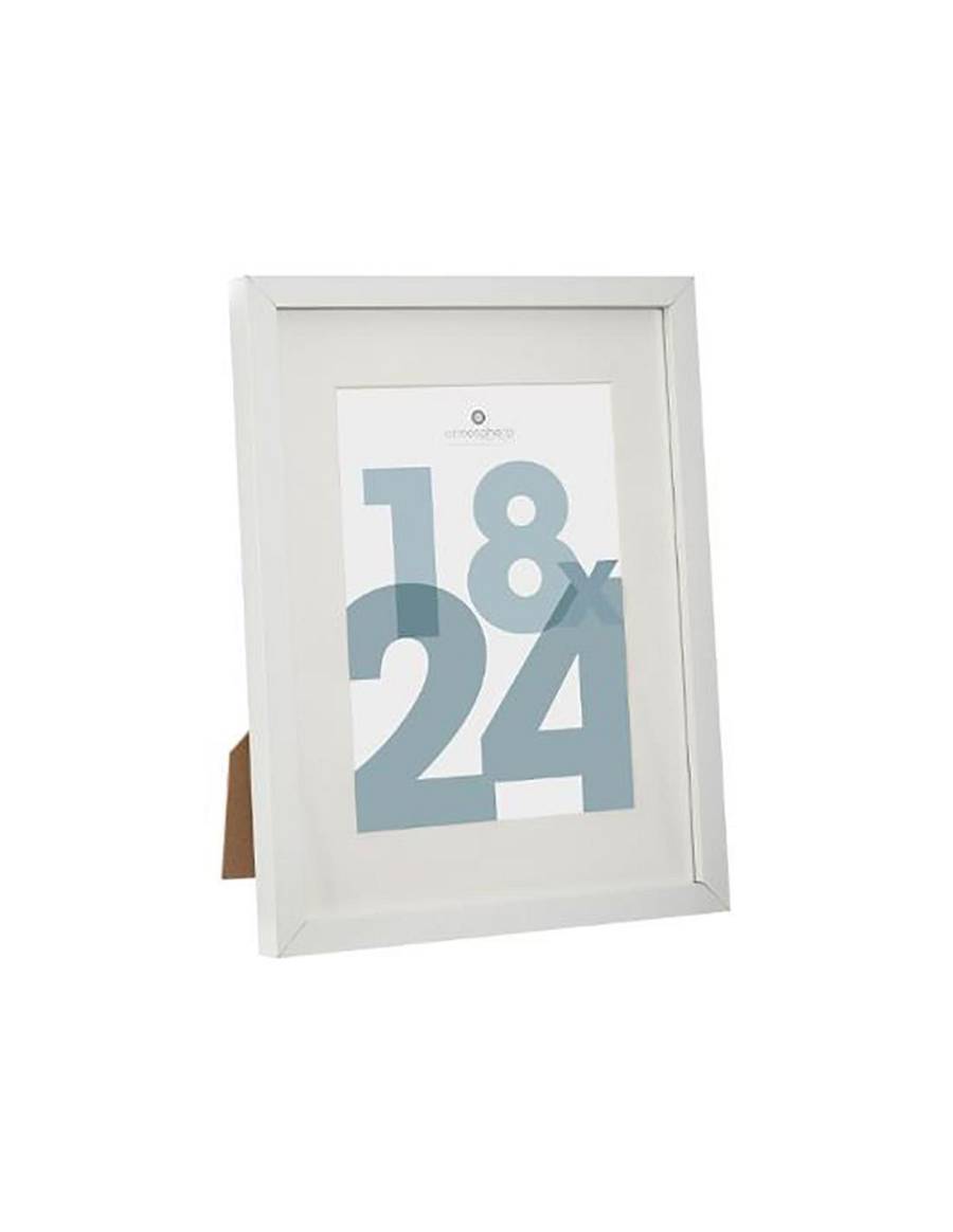 Κορνίζα ξυλ.λευκή 18Χ24