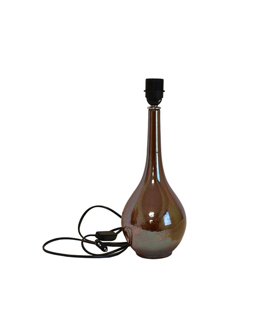 Λάμπα επιτ.κεραμ.χειροποίητη 30εκ. Rose gold