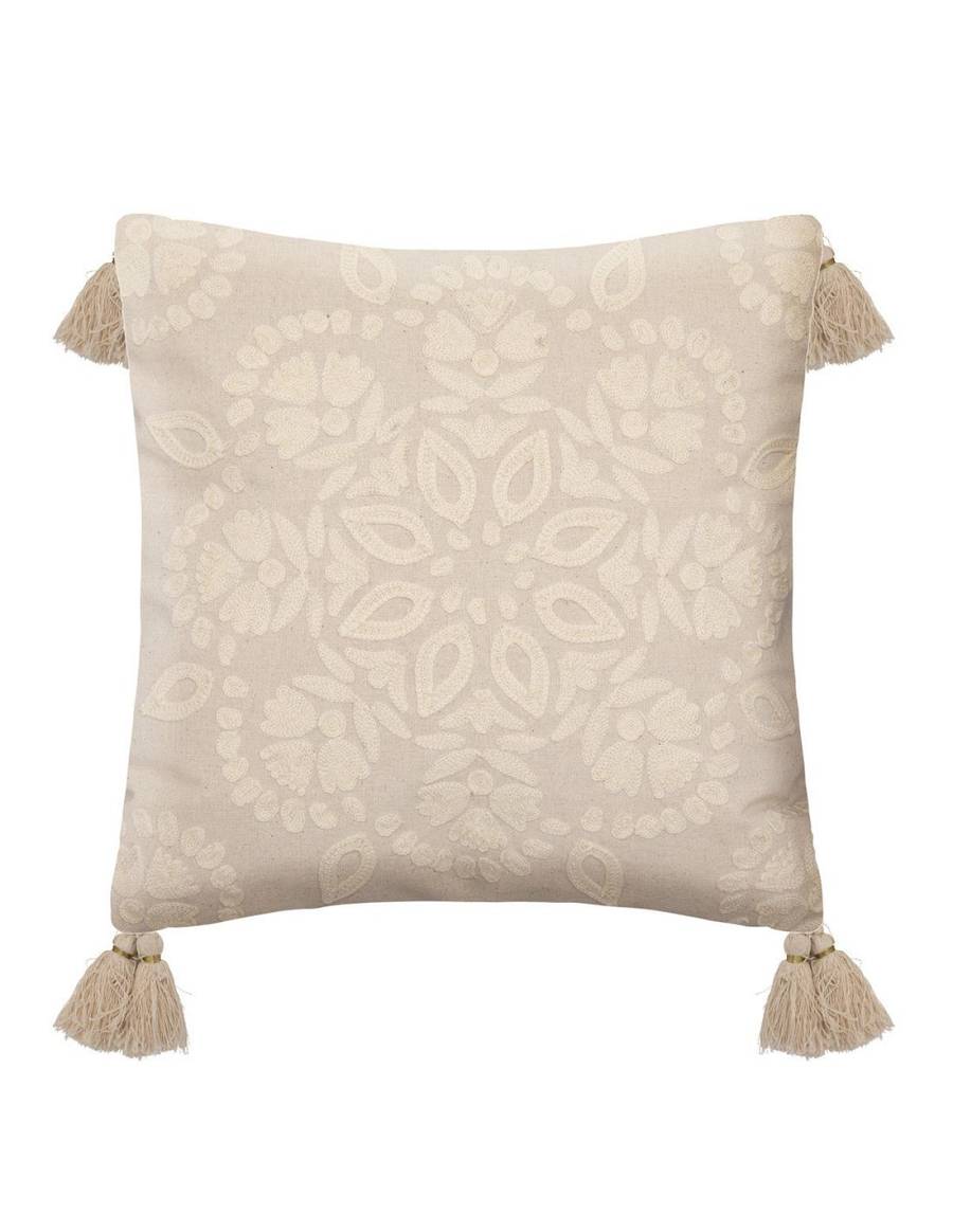 Μαξιλάρι βαμβ.εκρού 40Χ40