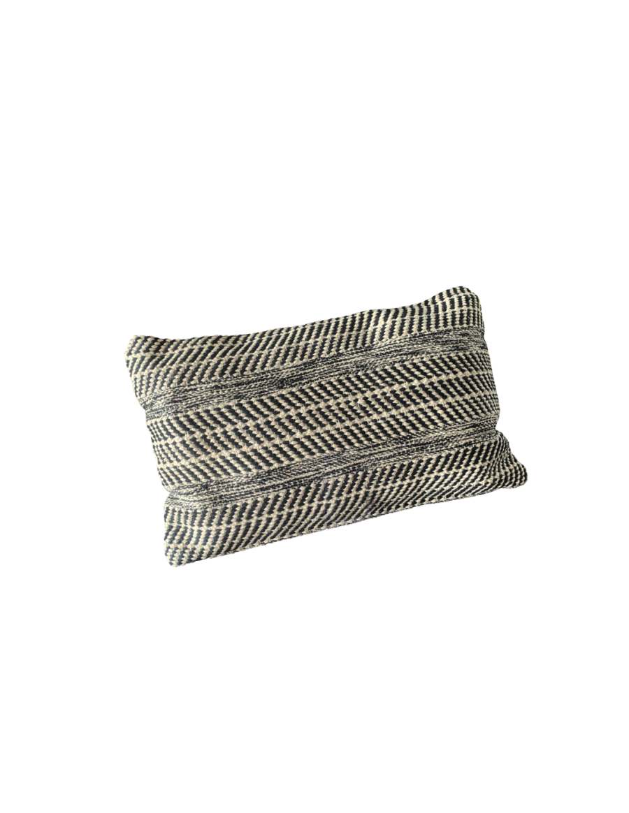 Μαξιλάρι βαμβ. Μαύρο σχ. 30Χ50
