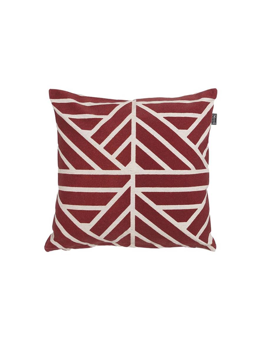 Μαξιλάρι μπορντώ Newton 45X45