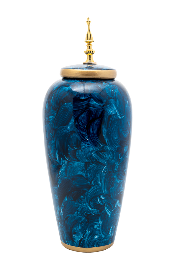 ΤΖΑΡ ΚΕΡΑΜΙΚΟ ΜΠΛΕ ΒΑΦΗ 37,5Χ22,5ΕΚ