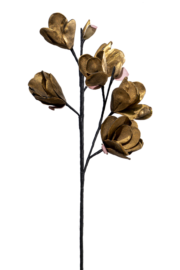 ΛΟΥΛΟΥΔΙ ΕΞΑΠΛΟ ΜΑΥΡΟ ΧΡΥΣΟ 90εκ